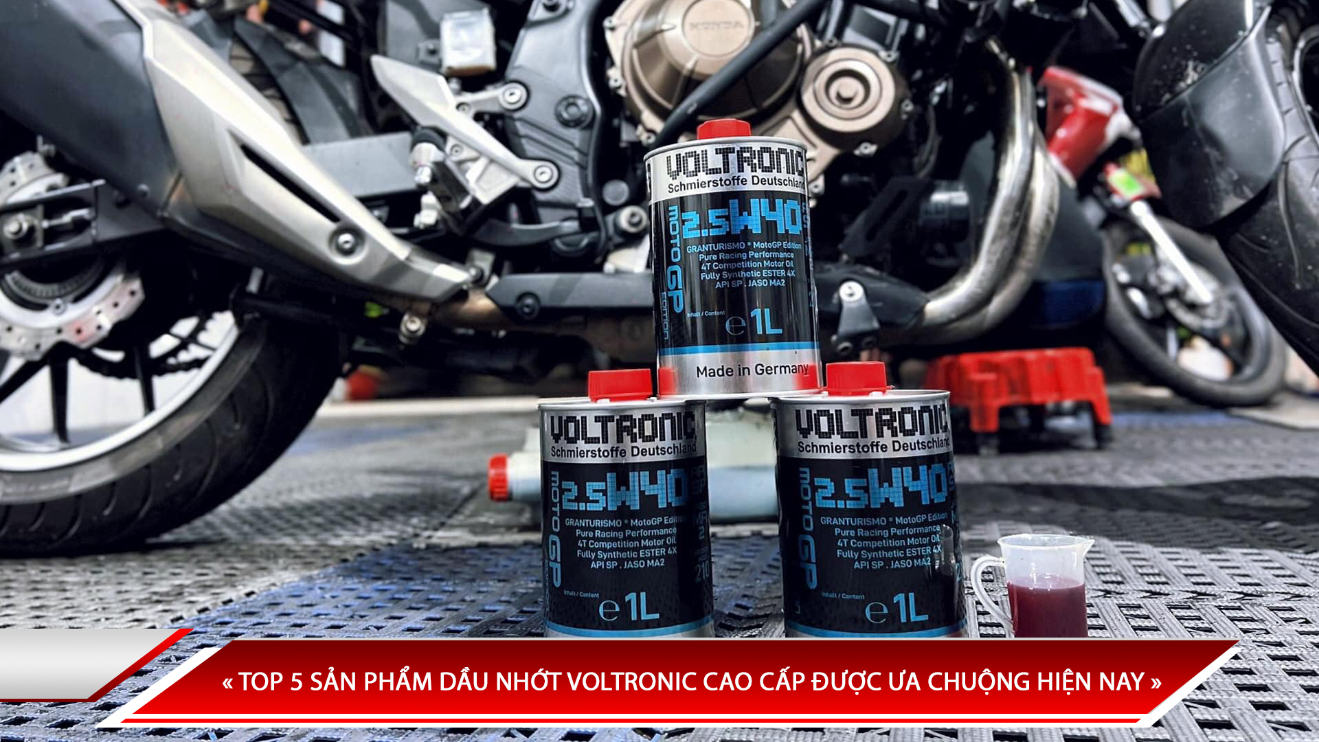 TOP 5 SẢN PHẨM DẦU NHỚT VOLTRONIC CAO CẤP ĐƯỢC ƯA CHUỘNG HIỆN NAY